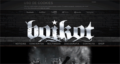 Desktop Screenshot of boikot.com.es